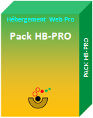 Hébergement Web Pack HB-PRO