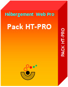 Hébergement Web Pack HT-PRO